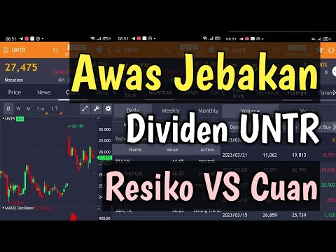 Awas Jebakan Dividen saham UNTR !!