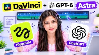 GPT-6 Astra   Higgsfield MCP: AI Color Grading in DaVinci Resolve