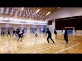 山鹿小学校ハンドボール部お別れ会20150315