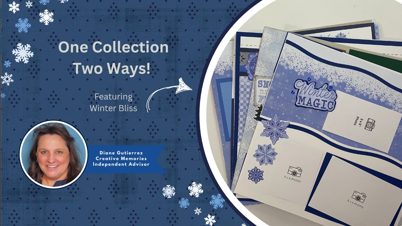 Быстрый и милый вариант против игривого и изысканного | Макет «Зимнее блаженство»