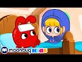 Go Away Sickness - SICK SONG | NEW! | Cartoons for Kids | Morphle's Nursery Rhymes & Kids Songs