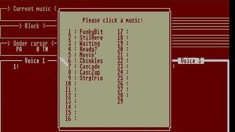 Atari ST Programs - Stos Music Accessory