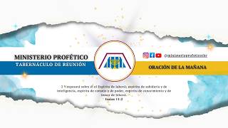 Oracion profética de la mañana | Lunes 17 de agosto 2026 | Pastora. Sofia Pascuaza M.
