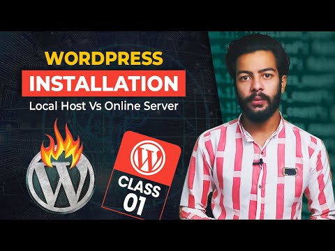 WordPress Installation || WordPress Tutorial for Beginners in Urdu & Hindi || Class no 01