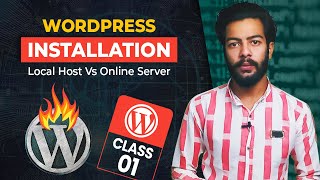 WordPress Installation || WordPress Tutorial for Beginners in Urdu & Hindi || Class no 01