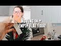 MOVING VLOG + EMPTY FLAT TOUR! | becca jayne