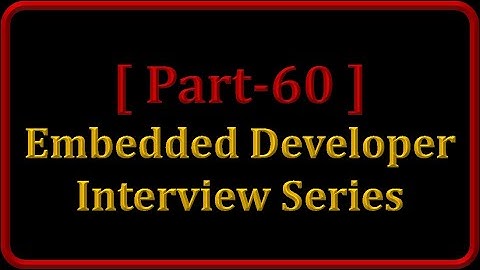 NUL vs NULL vs ; || Part 60 - Interview Questions & Tips for Embedded Developer