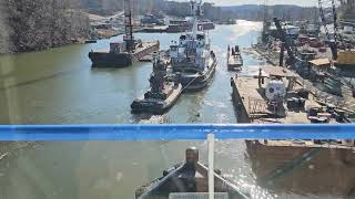 @happyliven1. dry dock approach. #tuglifevideos #tuglife #happyliven