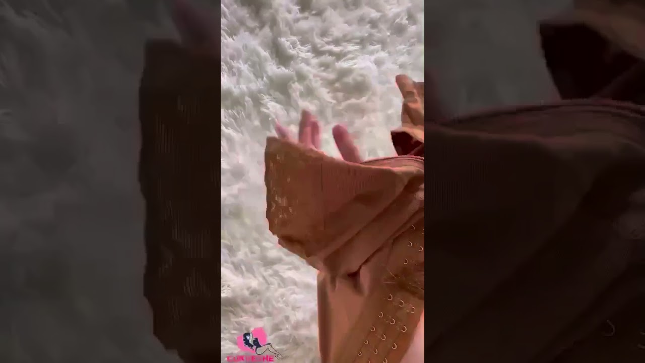 Women's Drawstring Anti-Cellulite Body Shaper with Hooks From Curveshe