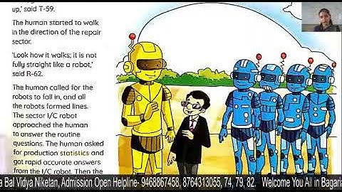 Class VI English : C. B. Section B: The Curious Robot Part V
