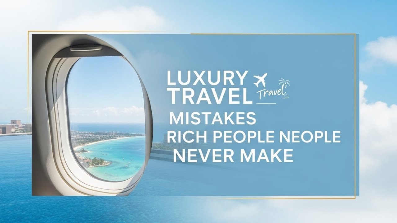 Luxury Travel Mistakes Rich People Never Make