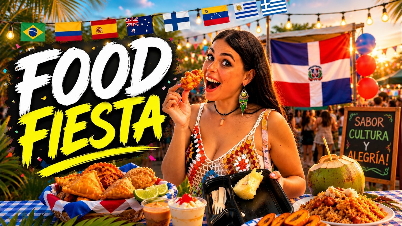 We Ate Around the World in One Day! 🌍