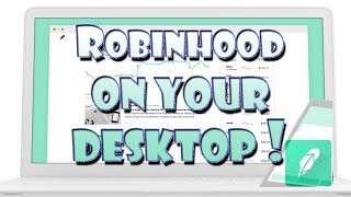 Robinhood APP | NOW Trade Stocks on YOUR COMPUTER!