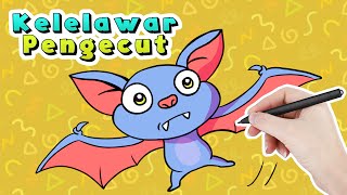 Asal Usul Kelelawar Mencari Makan Di Malam Hari - Kelelawar yang Pengecut - Dongeng Bahasa Indonesia