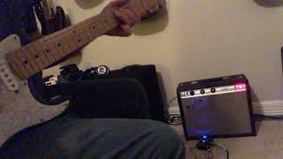 Fender Silverface Champ with Skip Simmons mod