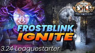 Frostblink Ignite Elementalist League Start Guide | 3.24 Necropolis