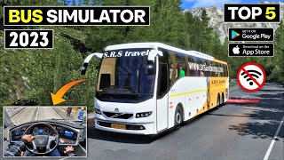 TOP 5 MOST REALISTIC BUS SIMULATOR GAMES FOR ANDROID 2023 #viral #gaming #trending #subcribenow screenshot 4