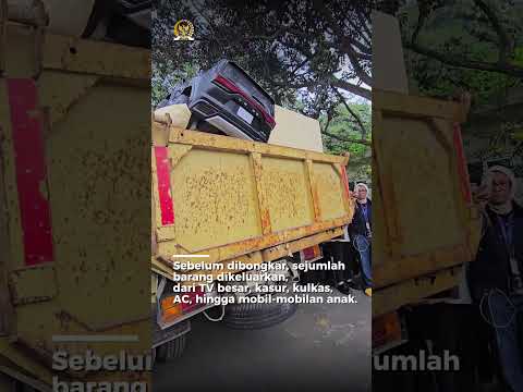 Bangunan di Lapas Cibinong dibongkar!
