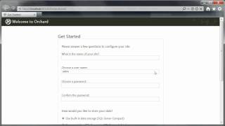 How to get a source code enlistment set-up for Orchard CMS Profile