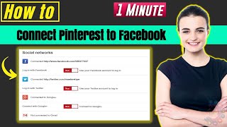 How to connect pinterest to facebook 2026 | How to 1 Minute
