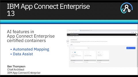 AI features in IBM App Connect Enterprise certified containers