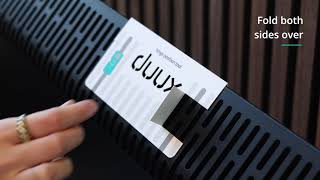 Duux carrying handle for Edge heater - Installation tutorial