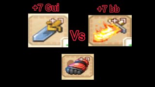 TWOM: Benny's Sword Reviews +7 Guillotine VS +7 Burned Blade