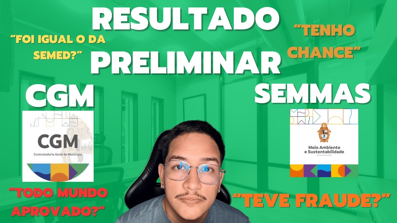 CGM/SEMMAS - RESULTADOS PRELIMINARES ANÁLISE COMPLETA