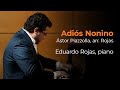 Adis nonino  eduardo rojas piano