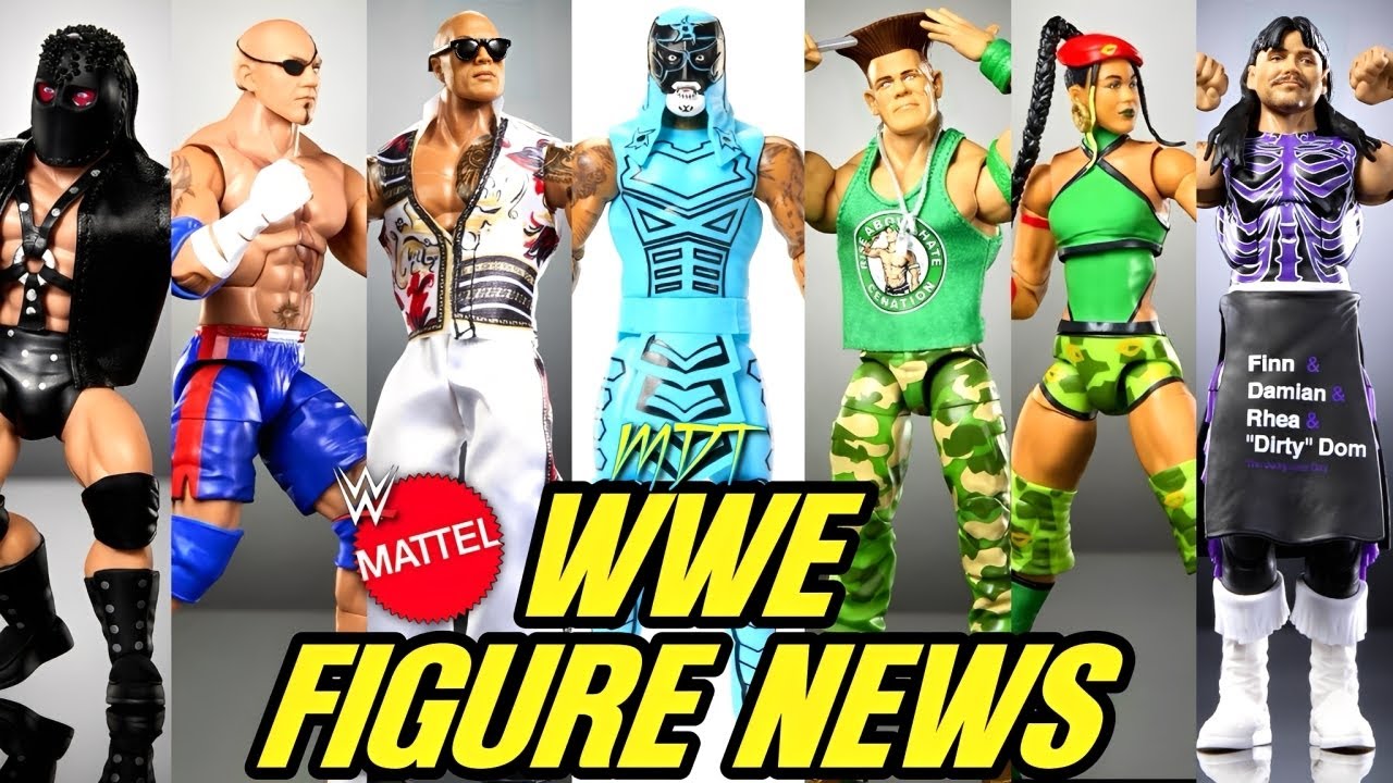 NEW WWE Action Figures Revealed! WWE Mattel Figure News 2026 - YouTube