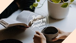 Public Reading of Scripture