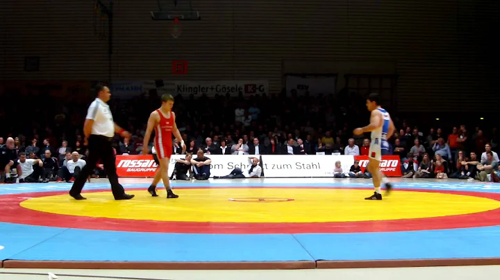Freistil 66kg Julian Meyer -George Bucur 0:4 SS 0:...