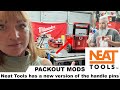 New packout handel quick release mod for the milwaukee tool rolling toolbox  from neat tools