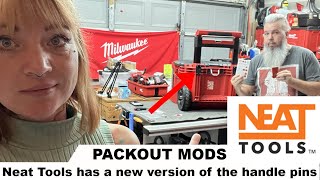 New PACKOUT Handel Quick Release MOD For The Milwaukee Tool Rolling Toolbox from NEAT Tools