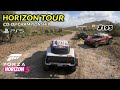 (PS5) FORZA HORIZON 5 | HORIZON TOUR CO-OP CROSS COUNTRY CHAMPIONSHIP (ONLINE) | GAMEPLAY | 4K