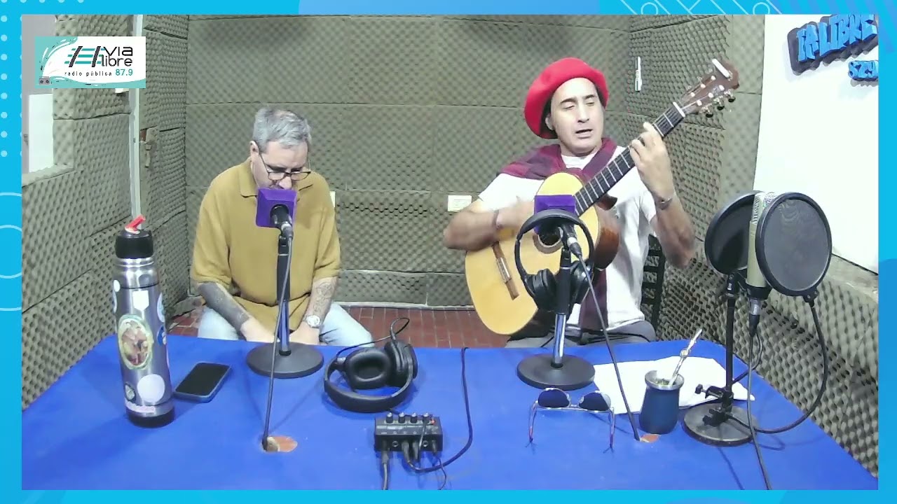 Zamba para decir adios -  Nico Diaz en FM Vía Libre