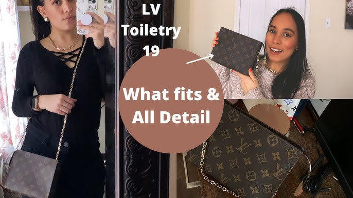 Louis Vuitton Toiletry Pouch 19 Monogram Canvas – Coco Approved Studio