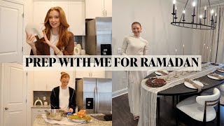 Prep with me for Ramadan! Decorating, Making Grapeleaves, Arabic grocery haul + Goals for the month