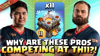 TH11 is WAY harder than you think! PROs Compete at TH11 in $25,000 Tournament! Clash of Clans