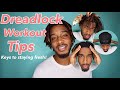 How to Keep Your Dreadlocks Fresh | During and After Your Workout | #starterlocs #dreadlockjourney