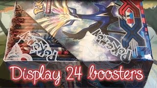Ouverture d'une Display XY de 24 boosters - Mini format.. Maxi chance