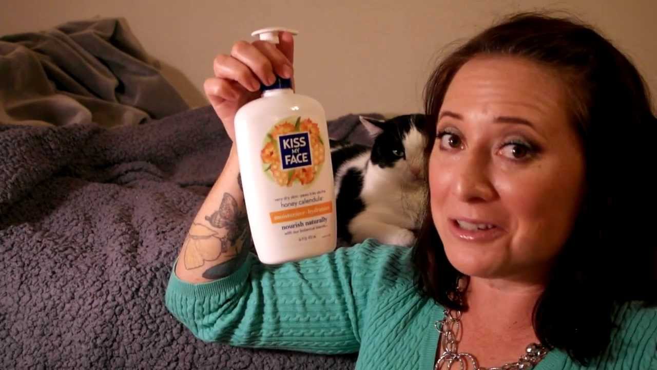 Kiss My Face honey calendula moisturizer for winter skin care YouTube