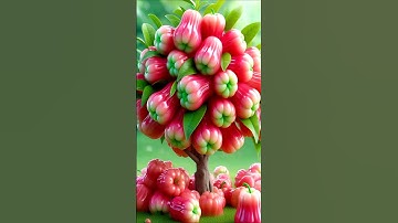 Easy and fast technique for planting and growing waxapple fruit trees. #gardening