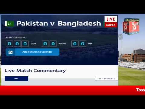 PTV Sports Laar TV : Pakistan Vs Bangladesh Warm-up | World Cup 2019 | Live Scores and Commentary