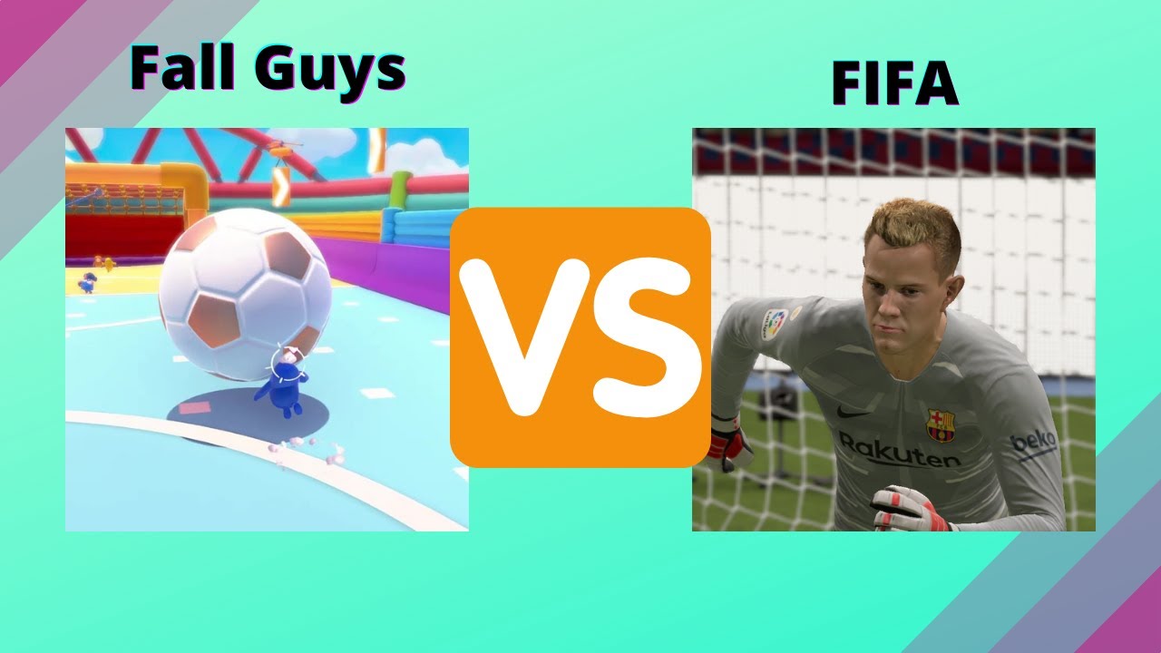 Fall Guys vs FIFA *Goalkeeper*