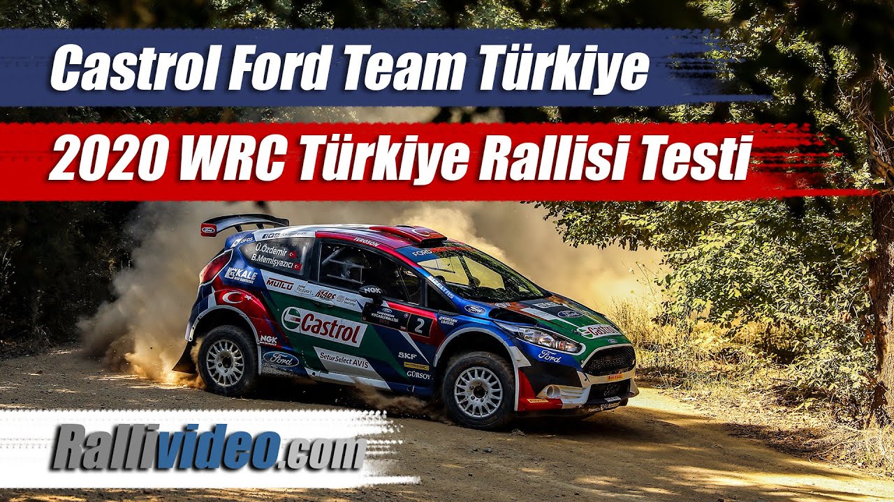 Castrol Ford Team Türkiye 2020 WRC Rally Turkey Test