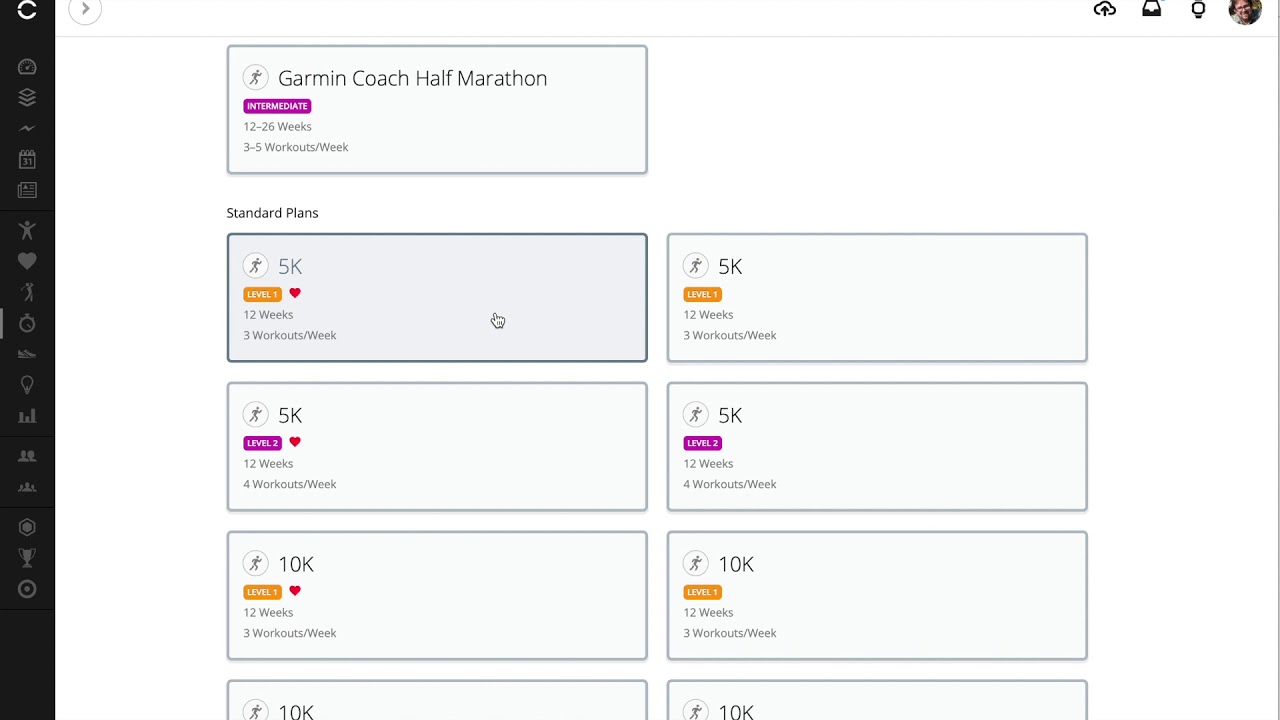 garmin century training plan