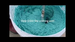 how  to use the AY refractory coating