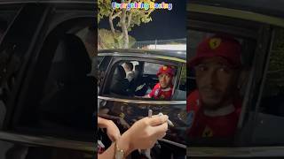 Lewis Hamilton's reaction when fans backed him to win Singapore GP #lewishamilton #f1funnymoments Content