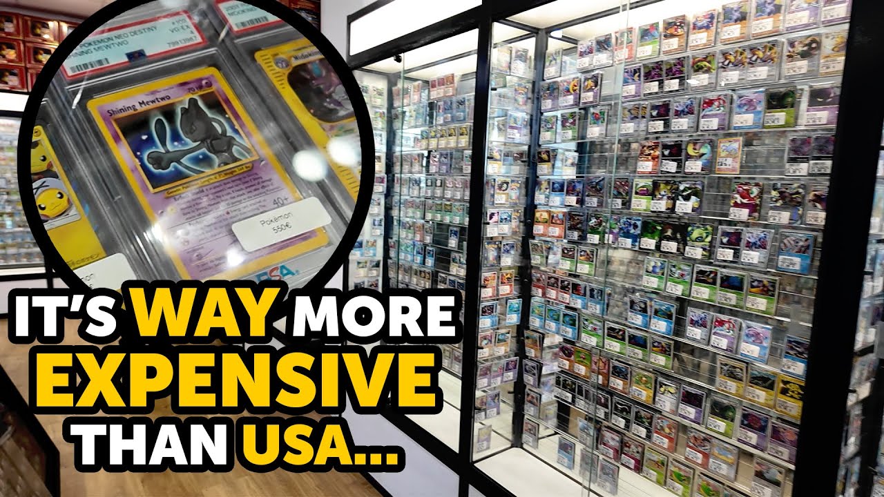 The Wild Reality of Pokmon Card Shopping in Paris, France